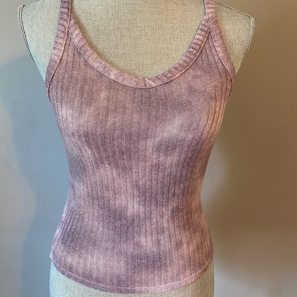 American Eagle Tie-dye Ribbed Tank